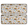 thumbnail image 1 of Kitchen Rugs Sets Of 2,Cartoon Construction Vehicles Helmets Anti Fatigue Kitchen Mat Rugs Non Slip Washable,Decorative Kitchen Floor Mats for Kitchen,Sink,Laundry,17"x47"+17"x47", 1 of 5