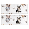 thumbnail image 1 of Kitchen Rugs Sets Of 2,Cartoon Corgi Dog and Footprints Anti Fatigue Kitchen Mat Rugs Non Slip Washable,Decorative Kitchen Floor Mats for Kitchen,Sink,Laundry,17"X47", 1 of 5