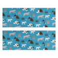 thumbnail image 1 of Kitchen Rugs Sets Of 2,Cartoon Dogs Blue Background Anti Fatigue Kitchen Mat Rugs Non Slip Washable,Decorative Kitchen Floor Mats for Kitchen,Sink,Laundry,17"X47", 1 of 5