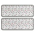 thumbnail image 1 of Kitchen Rugs Sets Of 2,Christmas Forest Pattern Anti Fatigue Kitchen Mat Rugs Non Slip Washable,Decorative Kitchen Floor Mats for Kitchen,Sink,Laundry,17"x47"+17"x47", 1 of 5