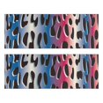 thumbnail image 1 of Kitchen Rugs Sets Of 2,Colorful and Black Of Leopard Print Anti Fatigue Kitchen Mat Rugs Non Slip Washable,Decorative Kitchen Floor Mats for Kitchen,Sink,Laundry,17"X47", 1 of 5