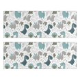 thumbnail image 1 of Kitchen Rugs Sets Of 2,Colorful Dinosaurs Plants Pattern Anti Fatigue Kitchen Mat Rugs Non Slip Washable,Decorative Kitchen Floor Mats for Kitchen,Sink,Laundry,17"X47", 1 of 5