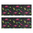 thumbnail image 1 of Kitchen Rugs Sets Of 2,Colorful Dinosaurs Plants Pattern Anti Fatigue Kitchen Mat Rugs Non Slip Washable,Decorative Kitchen Floor Mats for Kitchen,Sink,Laundry,17"X47", 1 of 5