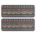 thumbnail image 1 of Kitchen Rugs Sets Of 2,Colorful Ethnic Pattern Anti Fatigue Kitchen Mat Rugs Non Slip Washable,Decorative Kitchen Floor Mats for Kitchen,Sink,Laundry,17"x47"+17"x47", 1 of 5