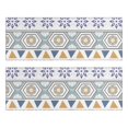 thumbnail image 1 of Kitchen Rugs Sets Of 2,Colorful Geometric Striped Pattern Anti Fatigue Kitchen Mat Rugs Non Slip Washable,Decorative Kitchen Floor Mats for Kitchen,Sink,Laundry,17"X47", 1 of 5