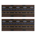 thumbnail image 1 of Kitchen Rugs Sets Of 2,Colorful Geometric Striped Pattern Anti Fatigue Kitchen Mat Rugs Non Slip Washable,Decorative Kitchen Floor Mats for Kitchen,Sink,Laundry,17"X47", 1 of 5