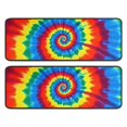thumbnail image 1 of Kitchen Rugs Sets Of 2,Colorful Rainbow Tie Dye Spiral Pattern Anti Fatigue Kitchen Mat Rugs Non Slip Washable,Decorative Kitchen Floor Mats for Kitchen,Sink,Laundry,17"x47"+17"x47", 1 of 5