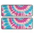thumbnail image 1 of Kitchen Rugs Sets Of 2,Colorful Tie Dye Mandala Pattern Anti Fatigue Kitchen Mat Rugs Non Slip Washable,Decorative Kitchen Floor Mats for Kitchen,Sink,Laundry,17"x47"+17"x47", 1 of 5