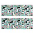 thumbnail image 1 of Kitchen Rugs Sets Of 2,Corgi Dog and Flowers Anti Fatigue Kitchen Mat Rugs Non Slip Washable,Decorative Kitchen Floor Mats for Kitchen,Sink,Laundry,17"X47", 1 of 5