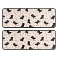 thumbnail image 1 of Kitchen Rugs Sets Of 2,Dachshund Dog Anti Fatigue Kitchen Mat Rugs Non Slip Washable,Decorative Kitchen Floor Mats for Kitchen,Sink,Laundry,17"x47"+17"x47", 1 of 5