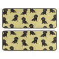 thumbnail image 1 of Kitchen Rugs Sets Of 2,Dachshund Footprint Anti Fatigue Kitchen Mat Rugs Non Slip Washable,Decorative Kitchen Floor Mats for Kitchen,Sink,Laundry,17"x47"+17"x47", 1 of 5