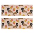 thumbnail image 1 of Kitchen Rugs Sets Of 2,Dachshund Hotdog Fries Anti Fatigue Kitchen Mat Rugs Non Slip Washable,Decorative Kitchen Floor Mats for Kitchen,Sink,Laundry,17"X47", 1 of 5