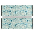 thumbnail image 1 of Kitchen Rugs Sets Of 2,Daisy Flower Pattern Anti Fatigue Kitchen Mat Rugs Non Slip Washable,Decorative Kitchen Floor Mats for Kitchen,Sink,Laundry,17"x47"+17"x47", 1 of 5