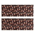 thumbnail image 1 of Kitchen Rugs Sets Of 2,Dark Christmas Animal Pattern Anti Fatigue Kitchen Mat Rugs Non Slip Washable,Decorative Kitchen Floor Mats for Kitchen,Sink,Laundry,17"X47", 1 of 5