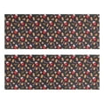 thumbnail image 1 of Kitchen Rugs Sets Of 2,Dark Christmas Drink and Cookie Pattern Anti Fatigue Kitchen Mat Rugs Non Slip Washable,Decorative Kitchen Floor Mats for Kitchen,Sink,Laundry,17"X47", 1 of 5
