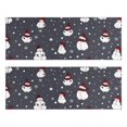 thumbnail image 1 of Kitchen Rugs Sets Of 2,Dark Christmas Snowman Pattern Anti Fatigue Kitchen Mat Rugs Non Slip Washable,Decorative Kitchen Floor Mats for Kitchen,Sink,Laundry,17"X47", 1 of 5