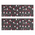 thumbnail image 1 of Kitchen Rugs Sets Of 2,Dark Gray Christmas Gnome Pattern Anti Fatigue Kitchen Mat Rugs Non Slip Washable,Decorative Kitchen Floor Mats for Kitchen,Sink,Laundry,17"X47", 1 of 5