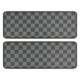 thumbnail image 1 of Kitchen Rugs Sets Of 2,Dark Gray and Light Gray Checkered Pattern Anti Fatigue Kitchen Mat Rugs Non Slip Washable,Decorative Kitchen Floor Mats for Kitchen,Sink,Laundry,17"x47"+17"x47", 1 of 5