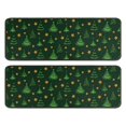 thumbnail image 1 of Kitchen Rugs Sets Of 2,Dark Green Christmas Tree and Star Pattern Anti Fatigue Kitchen Mat Rugs Non Slip Washable,Decorative Kitchen Floor Mats for Kitchen,Sink,Laundry,17"x47"+17"x47", 1 of 5