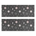 thumbnail image 1 of Kitchen Rugs Sets Of 2,Dark Grey Mystical Pattern Anti Fatigue Kitchen Mat Rugs Non Slip Washable,Decorative Kitchen Floor Mats for Kitchen,Sink,Laundry,17"X47", 1 of 5