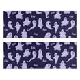 thumbnail image 1 of Kitchen Rugs Sets Of 2,Dark Purple Halloween Ghosts with Boo Anti Fatigue Kitchen Mat Rugs Non Slip Washable,Decorative Kitchen Floor Mats for Kitchen,Sink,Laundry,17"X47", 1 of 5