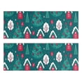 thumbnail image 1 of Kitchen Rugs Sets Of 2,Dark Teal Christmas Village Pattern Anti Fatigue Kitchen Mat Rugs Non Slip Washable,Decorative Kitchen Floor Mats for Kitchen,Sink,Laundry,17"X47", 1 of 5