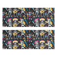thumbnail image 1 of Kitchen Rugs Sets Of 2,Day Of the Dead Halloween Pattern Anti Fatigue Kitchen Mat Rugs Non Slip Washable,Decorative Kitchen Floor Mats for Kitchen,Sink,Laundry,17"X47", 1 of 5