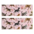 thumbnail image 1 of Kitchen Rugs Sets Of 2,Dogs with Pioneer Flower Anti Fatigue Kitchen Mat Rugs Non Slip Washable,Decorative Kitchen Floor Mats for Kitchen,Sink,Laundry,17"X47", 1 of 5