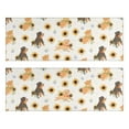 thumbnail image 1 of Kitchen Rugs Sets Of 2,Dogs with Sunflowers Anti Fatigue Kitchen Mat Rugs Non Slip Washable,Decorative Kitchen Floor Mats for Kitchen,Sink,Laundry,17"X47", 1 of 5