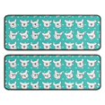 thumbnail image 1 of Kitchen Rugs Sets Of 2,Esign Of Head Pug Dog Anti Fatigue Kitchen Mat Rugs Non Slip Washable,Decorative Kitchen Floor Mats for Kitchen,Sink,Laundry,17"x47"+17"x47", 1 of 5
