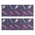thumbnail image 1 of Kitchen Rugs Sets Of 2,Feather and Arrow Pattern Anti Fatigue Kitchen Mat Rugs Non Slip Washable,Decorative Kitchen Floor Mats for Kitchen,Sink,Laundry,17"X47", 1 of 5