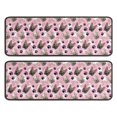 thumbnail image 1 of Kitchen Rugs Sets Of 2,French Bulldog Cute Bone Paw Print Anti Fatigue Kitchen Mat Rugs Non Slip Washable,Decorative Kitchen Floor Mats for Kitchen,Sink,Laundry,17"x47"+17"x47", 1 of 5