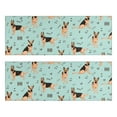 thumbnail image 1 of Kitchen Rugs Sets Of 2,German Shepherd Dog and Music Anti Fatigue Kitchen Mat Rugs Non Slip Washable,Decorative Kitchen Floor Mats for Kitchen,Sink,Laundry,17"X47", 1 of 5