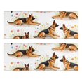 thumbnail image 1 of Kitchen Rugs Sets Of 2,German Shepherd Dogs with Flowers Anti Fatigue Kitchen Mat Rugs Non Slip Washable,Decorative Kitchen Floor Mats for Kitchen,Sink,Laundry,17"X47", 1 of 5
