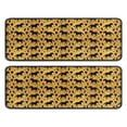 thumbnail image 1 of Kitchen Rugs Sets Of 2,Golden Black Horse and Diamond Pattern Anti Fatigue Kitchen Mat Rugs Non Slip Washable,Decorative Kitchen Floor Mats for Kitchen,Sink,Laundry,17"x47"+17"x47", 1 of 5