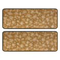 thumbnail image 1 of Kitchen Rugs Sets Of 2,Golden Christmas Snowflake Pattern Anti Fatigue Kitchen Mat Rugs Non Slip Washable,Decorative Kitchen Floor Mats for Kitchen,Sink,Laundry,17"x47"+17"x47", 1 of 5