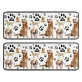 thumbnail image 1 of Kitchen Rugs Sets Of 2,Golden Retriever Anti Fatigue Kitchen Mat Rugs Non Slip Washable,Decorative Kitchen Floor Mats for Kitchen,Sink,Laundry,17"x47"+17"x47", 1 of 5