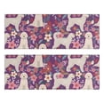 thumbnail image 1 of Kitchen Rugs Sets Of 2,Goldendoodle Dog and Flower Floral Anti Fatigue Kitchen Mat Rugs Non Slip Washable,Decorative Kitchen Floor Mats for Kitchen,Sink,Laundry,17"X47", 1 of 5