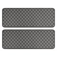thumbnail image 1 of Kitchen Rugs Sets Of 2,Gray and Black Checkerboard Pattern Anti Fatigue Kitchen Mat Rugs Non Slip Washable,Decorative Kitchen Floor Mats for Kitchen,Sink,Laundry,17"x47"+17"x47", 1 of 5