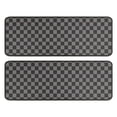 thumbnail image 1 of Kitchen Rugs Sets Of 2,Gray and Black Checkerboard Pattern Anti Fatigue Kitchen Mat Rugs Non Slip Washable,Decorative Kitchen Floor Mats for Kitchen,Sink,Laundry,17"x47"+17"x47", 1 of 5