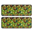 thumbnail image 1 of Kitchen Rugs Sets Of 2,Green Chicken Sunflower Pattern Anti Fatigue Kitchen Mat Rugs Non Slip Washable,Decorative Kitchen Floor Mats for Kitchen,Sink,Laundry,17"x47"+17"x47", 1 of 5
