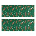 thumbnail image 1 of Kitchen Rugs Sets Of 2,Green Christmas Gingerbread Man Pattern Anti Fatigue Kitchen Mat Rugs Non Slip Washable,Decorative Kitchen Floor Mats for Kitchen,Sink,Laundry,17"X47", 1 of 5