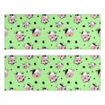 thumbnail image 1 of Kitchen Rugs Sets Of 2,Green Cow Spot Pattern Anti Fatigue Kitchen Mat Rugs Non Slip Washable,Decorative Kitchen Floor Mats for Kitchen,Sink,Laundry,17"X47", 1 of 5