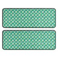 thumbnail image 1 of Kitchen Rugs Sets Of 2,Green Daisy Flower Floral Pattern Anti Fatigue Kitchen Mat Rugs Non Slip Washable,Decorative Kitchen Floor Mats for Kitchen,Sink,Laundry,17"x47"+17"x47", 1 of 5