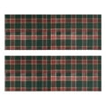 thumbnail image 1 of Kitchen Rugs Sets Of 2,Green and Red Christmas Plaid Pattern Anti Fatigue Kitchen Mat Rugs Non Slip Washable,Decorative Kitchen Floor Mats for Kitchen,Sink,Laundry,17"X47", 1 of 5