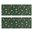 thumbnail image 1 of Kitchen Rugs Sets Of 2,Green Sun Moon Star Planet Cloud Pattern Anti Fatigue Kitchen Mat Rugs Non Slip Washable,Decorative Kitchen Floor Mats for Kitchen,Sink,Laundry,17"X47", 1 of 5