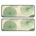 thumbnail image 1 of Kitchen Rugs Sets Of 2,Green Tie Dye Overlay Pattern Anti Fatigue Kitchen Mat Rugs Non Slip Washable,Decorative Kitchen Floor Mats for Kitchen,Sink,Laundry,17"x47"+17"x47", 1 of 5