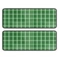 thumbnail image 1 of Kitchen Rugs Sets Of 2,Green White Checkerboard Checkered Pattern Anti Fatigue Kitchen Mat Rugs Non Slip Washable,Decorative Kitchen Floor Mats for Kitchen,Sink,Laundry,17"x47"+17"x47", 1 of 5
