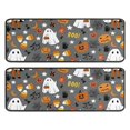 thumbnail image 1 of Kitchen Rugs Sets Of 2,Halloween Cute Ghosts with Boo Anti Fatigue Kitchen Mat Rugs Non Slip Washable,Decorative Kitchen Floor Mats for Kitchen,Sink,Laundry,17"x47"+17"x47", 1 of 5