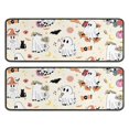 thumbnail image 1 of Kitchen Rugs Sets Of 2,Halloween Cute Ghosts with Boo Anti Fatigue Kitchen Mat Rugs Non Slip Washable,Decorative Kitchen Floor Mats for Kitchen,Sink,Laundry,17"x47"+17"x47", 1 of 5